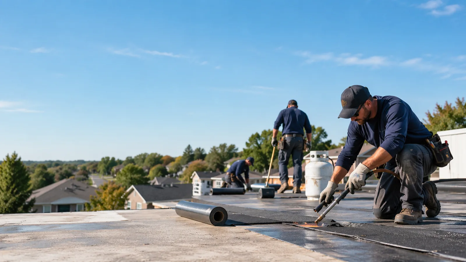 Flat Roof Leak Repair providers in Donovan, IL